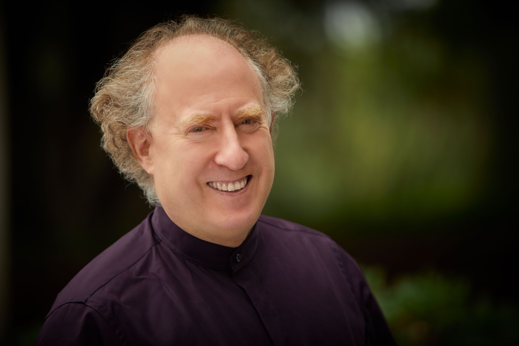 Jeffrey Kahane, portrait outdoors